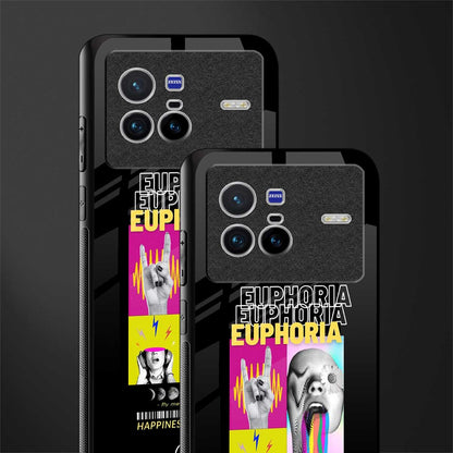 euphoria glass case for vivo x80 image-2