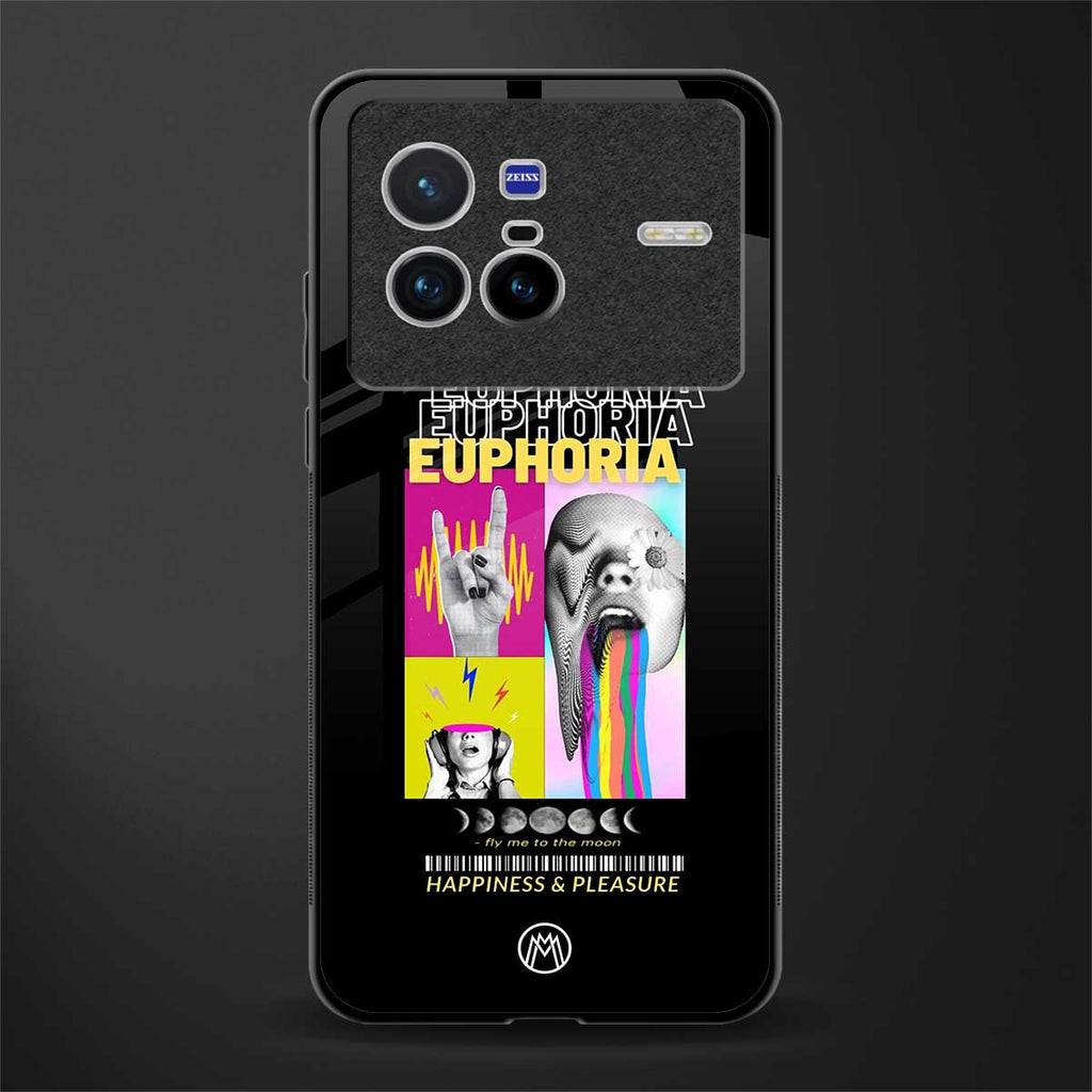 euphoria glass case for vivo x80 image
