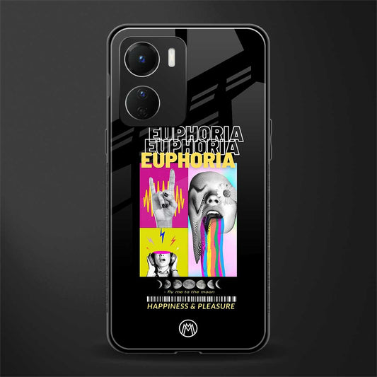 euphoria back phone cover | glass case for vivo y16