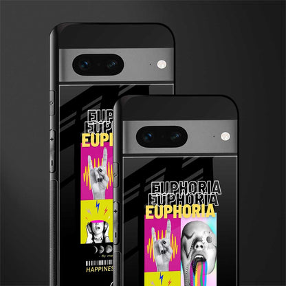 euphoria back phone cover | glass case for google pixel 7