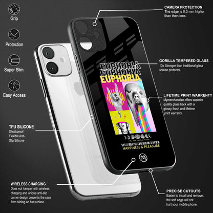 euphoria back phone cover | glass case for samsung galaxy m33 5g