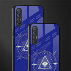 evil eye mandala blue glass case for oppo reno 3 pro image-2