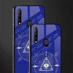 evil eye mandala blue glass case for vivo z1 pro image-2