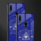 evil eye mandala blue glass case for redmi 7redmi y3 image-2