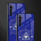 evil eye mandala blue glass case for realme x50 pro image-2