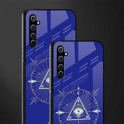 evil eye mandala blue glass case for realme x50 pro image-2