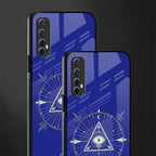 evil eye mandala blue glass case for realme narzo 20 pro image-2