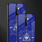 evil eye mandala blue glass case for realme x2 pro image-2