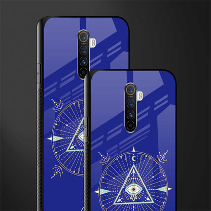 evil eye mandala blue glass case for realme x2 pro image-2