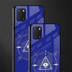 evil eye mandala blue glass case for samsung galaxy note 10 lite image-2