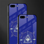 evil eye mandala blue glass case for iphone 7 plus image-2