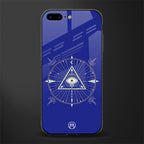 evil eye mandala blue glass case for iphone 7 plus image