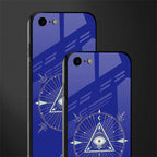 evil eye mandala blue glass case for iphone 7 image-2