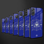 evil eye mandala blue glass case for samsung galaxy s22 plus 5g image-3