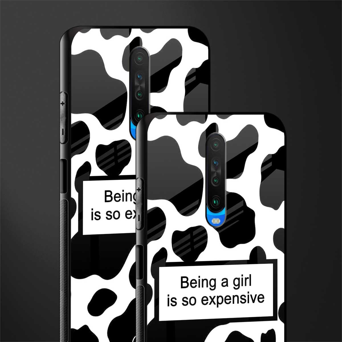 expensive girl glass case for poco x2 image-2