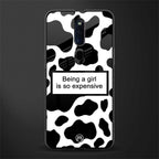 expensive girl glass case for oppo f11 pro image