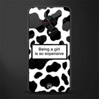 expensive girl glass case for vivo s1 pro image