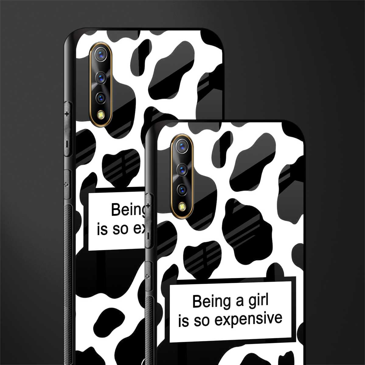 expensive girl glass case for vivo z1x image-2