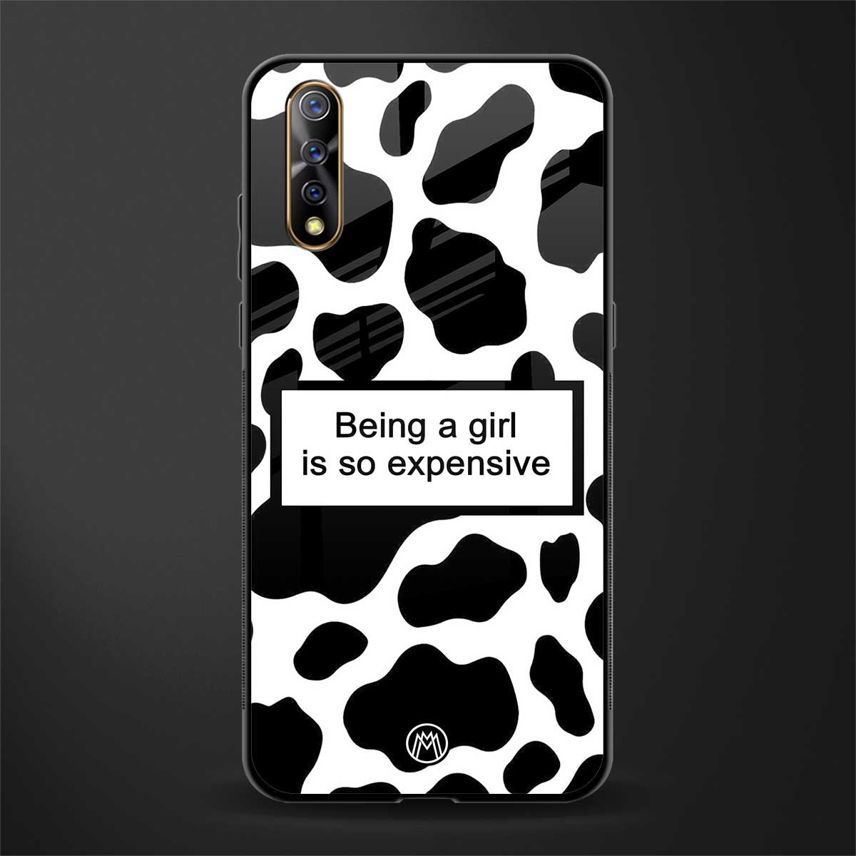 expensive girl glass case for vivo s1 image