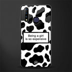 expensive girl glass case for vivo z1 pro image