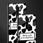 expensive girl glass case for redmi note 8 pro image-2