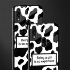 expensive girl glass case for redmi note 7s image-2