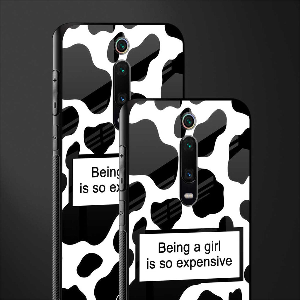 expensive girl glass case for redmi k20 pro image-2