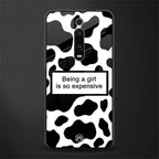 expensive girl glass case for redmi k20 image