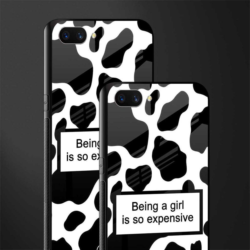expensive girl glass case for realme c1 image-2