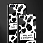 expensive girl glass case for realme c1 image-2