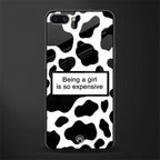 expensive girl glass case for realme c1 image