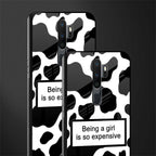 expensive girl glass case for oppo a5 2020 image-2