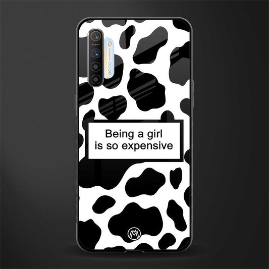 expensive girl glass case for realme xt image