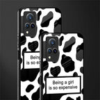 expensive girl glass case for vivo v21 5g image-2