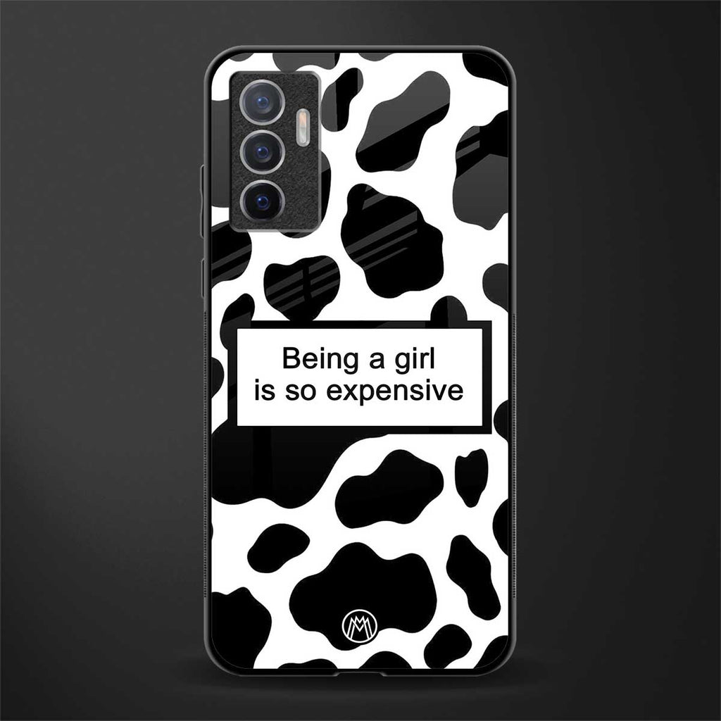 expensive girl glass case for vivo v23e image