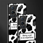 expensive girl glass case for vivo x70 pro image-2