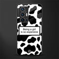 expensive girl glass case for vivo x70 pro plus image