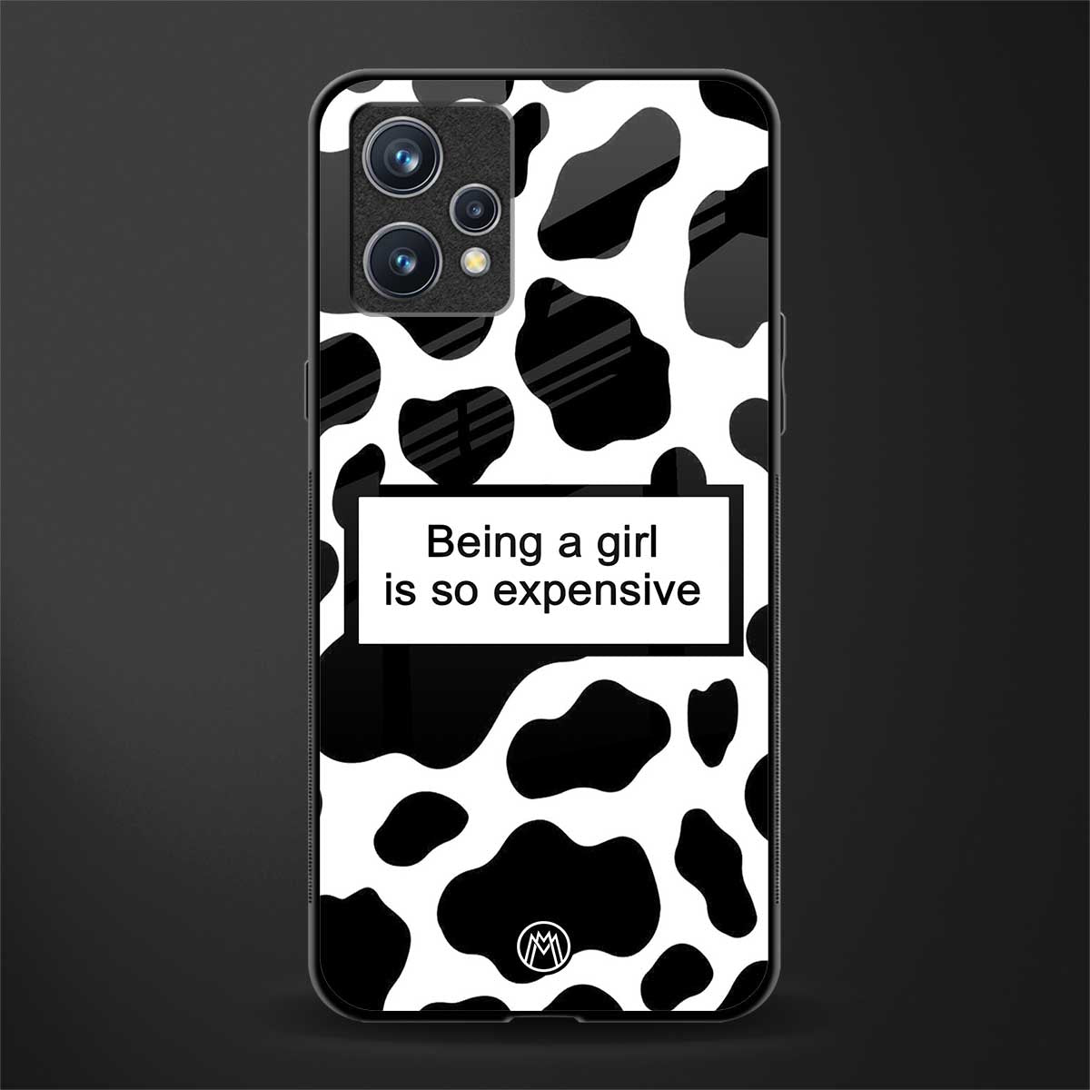 expensive girl glass case for realme 9 4g image