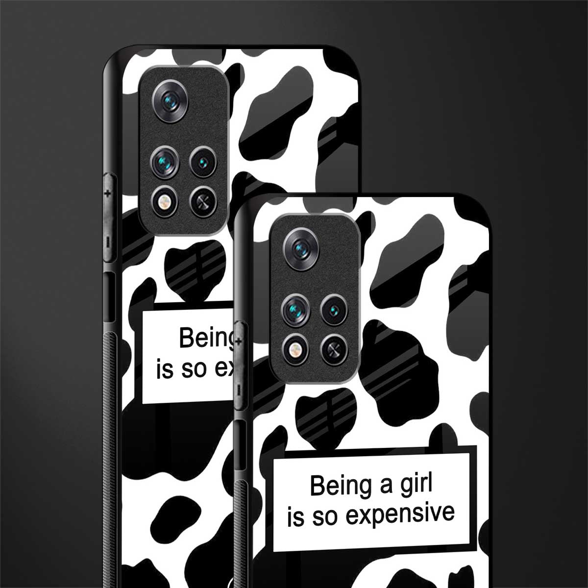 expensive girl glass case for xiaomi 11i 5g image-2