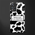 expensive girl glass case for xiaomi 11i 5g image