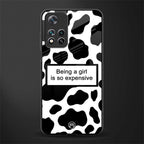 expensive girl glass case for xiaomi 11i 5g image