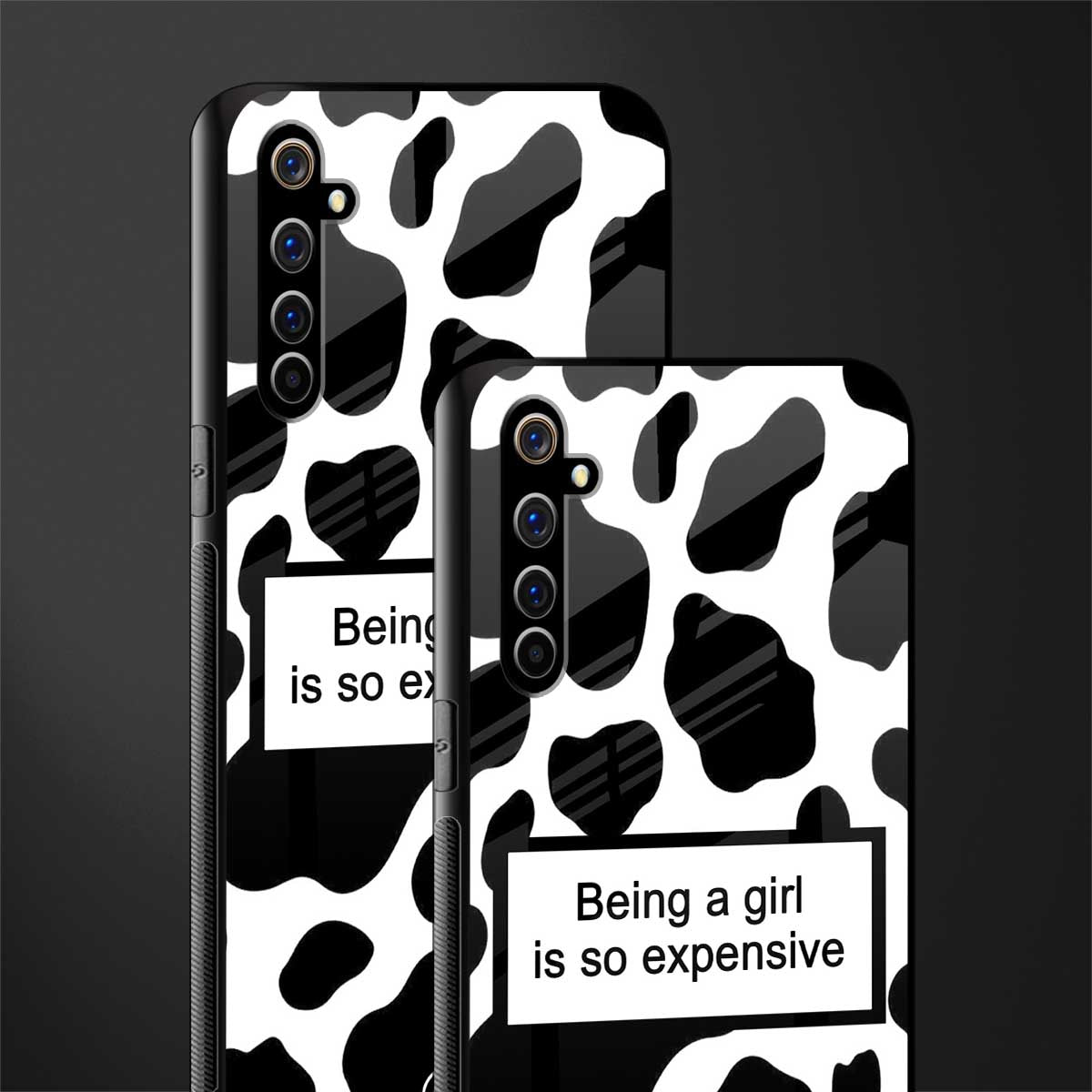 expensive girl glass case for realme x50 pro image-2