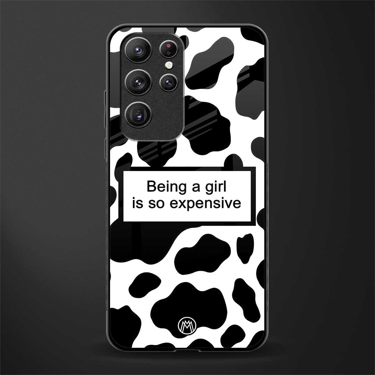 expensive girl glass case for samsung galaxy s21 ultra image