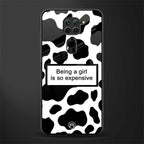 expensive girl glass case for redmi note 9 image