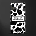 expensive girl glass case for vivo v11 pro image