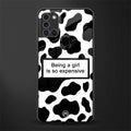 expensive girl glass case for samsung galaxy a21s image