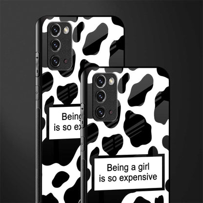 expensive girl glass case for samsung galaxy note 20 image-2