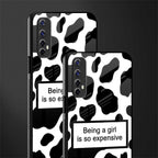 expensive girl glass case for realme narzo 20 pro image-2
