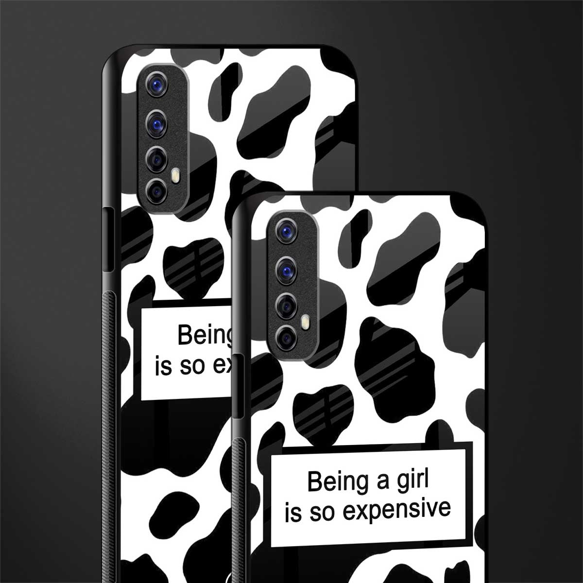 expensive girl glass case for realme narzo 20 pro image-2