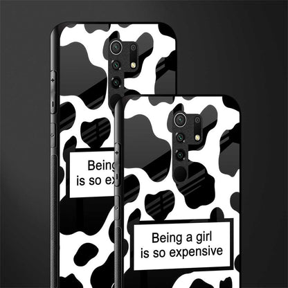 expensive girl glass case for poco m2 image-2